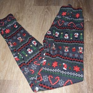 Cozy Christmas print leggings